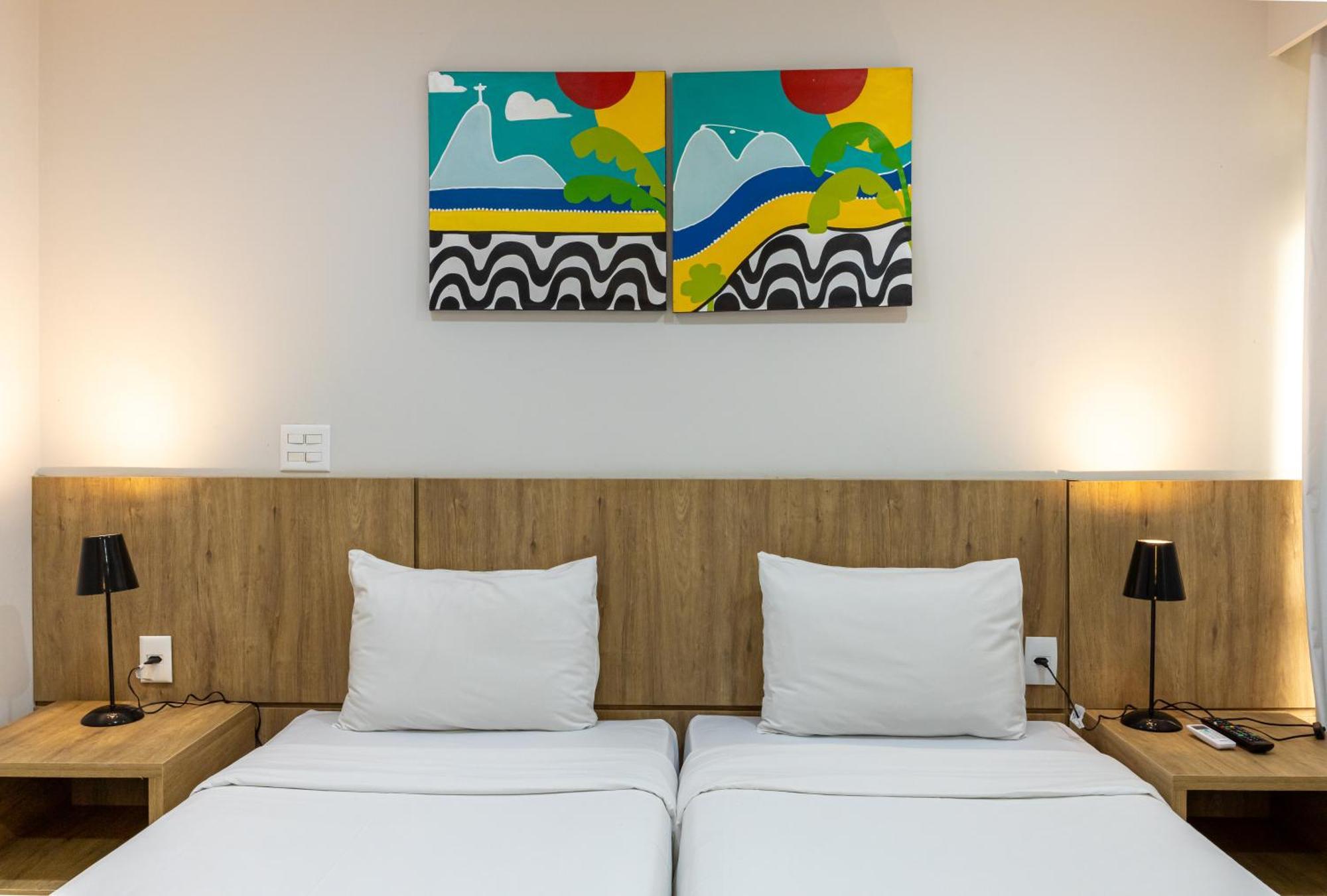 B&B Hotel Rio Copacabana Forte 리오데자네이루 객실 사진