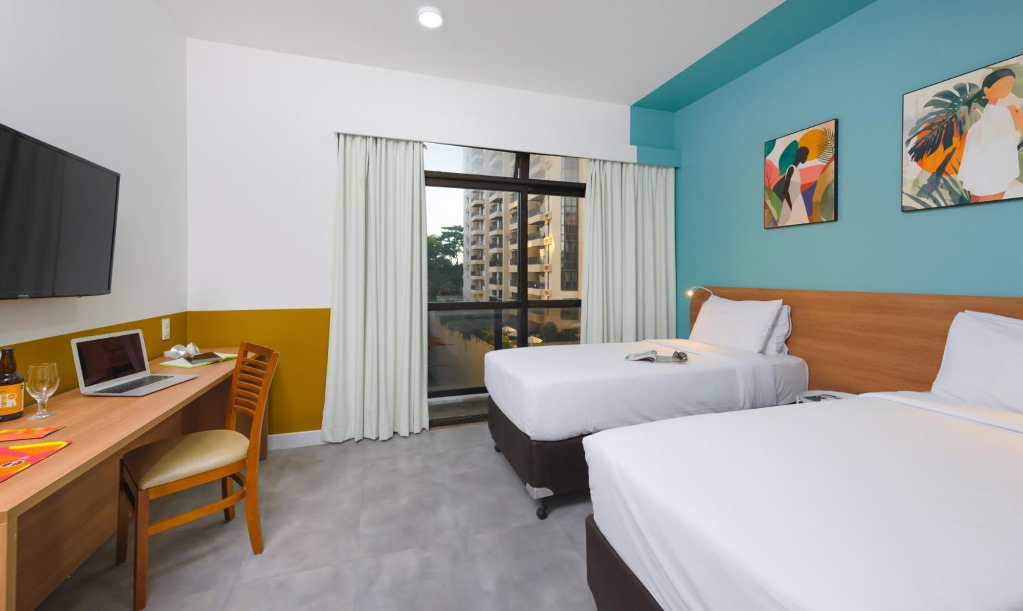 B&B Hotel Rio Copacabana Forte 리오데자네이루 객실 사진